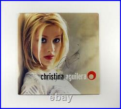 Christina Aguilera Autographed Signed Album LP Record Vinyl Authentic JSA COA