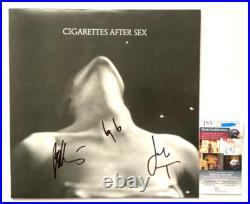 Cigarettes After Sex 1. Ep Band Signed Vinyl Album Cry Greg Gonzalez +2 Cas Jsa