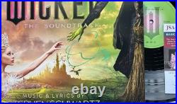 Cynthia Erivo Hand Signed Autographed Wicked Vinyl Album Lp With Jsa Coa