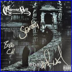 Cypress Hill B-real, Sen Dog & Bobo Signed Autographed Vinyl Album Lp +jsa Coa