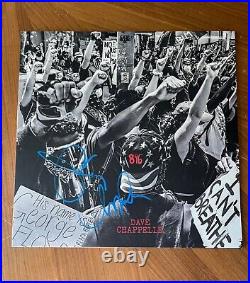 DAVE CHAPPELLE signed vinyl album 846 GEORGE FLOYD COA 5