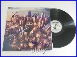 DAVE GROHL TAYLOR HAWKINS FOO FIGHTERS BAND SIGNED VINYL RECORD ALBUM LP withCOA