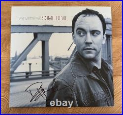 DAVE MATTHEWS signed vinyl album SOME DEVIL COA