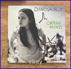 DINOSAUR JR. Signed vinyl album GREEN MIND J. MASCIS, LOU & MURPH