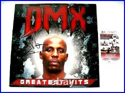 DMX Autographed Signed Greatest Hits Vinyl Album JSA # CC30451