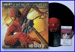 Danny Elfman Hand Signed Autographed Spiderman Vinyl Album Lp +jsa Coa
