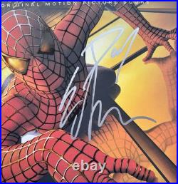 Danny Elfman Hand Signed Autographed Spiderman Vinyl Album Lp +jsa Coa