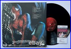 Danny Elfman Hand Signed Autographed Spiderman Vinyl Album Lp +jsa Coa