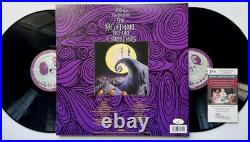 Danny Elfman & Sarandon Signed Autographed Nightmare Vinyl Album Lp +jsa Coa