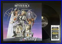 Danny Elfman Signed Beetlejuice Soundtrack Vinyl Record Album Lp Jsa Coa