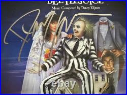Danny Elfman Signed Beetlejuice Soundtrack Vinyl Record Album Lp Jsa Coa