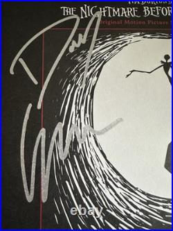 Danny Elfman Signed The Nightmare Before Christmas Vinyl Record Album Lp Jsa Coa