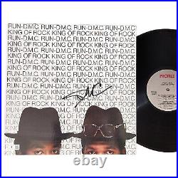 Darryl McDaniels Signed Run DMC King of Rock Vinyl Record Album Cover Beckett