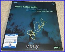 Dave Chappelle Signed Netflix Double Feature Vinyl Album Comedian Show Bas