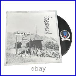 Dave Matthews Signed Autograph Dmb Live At Red Rocks Lp Vinyl Album Bas Beckett