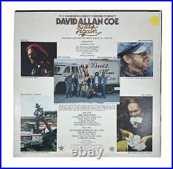 David Allan Coe Signed Autographed Rides Again Vinyl Album