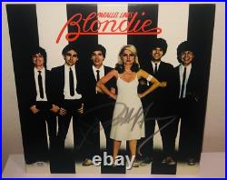 Debbie Deborah Harry Blondie Parallel Lines Signed Vinyl Record Album LP PSA A