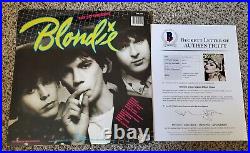 Debbie Harry Chris Clem Band Signed BLONDIE EAT TO THE BEAT Vinyl Album BECKETT