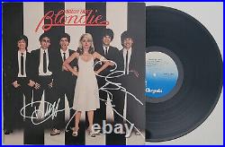 Debbie Harry Clem Burke signed Blondie Parallel Lines album vinyl COA proof