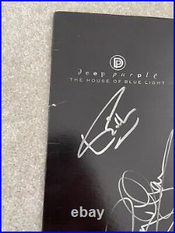 Deep Purple Signed Vinyl Album Jsa Coa Autograph The House Of Blue Light Racc