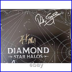 Def Leppard Band Signed Vinyl Diamond Star Halos Record Album Beckett Authentic
