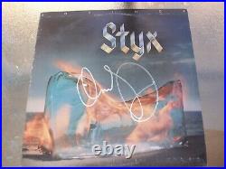 Dennis Deyoung Styx Signed Equinox Vinyl Album Lp Jsa Coa