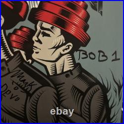 Devo Signed Vinyl Album 50 Years Of De-evolution Autographed LP