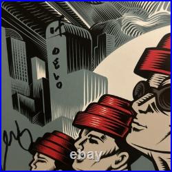 Devo Signed Vinyl Album 50 Years Of De-evolution Autographed LP
