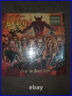 Dio Tribute Album Autographed Vinyl