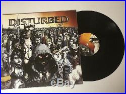 Disturbed Autographed Signed Vinyl Album 2 With Exact Signing Picture Proof