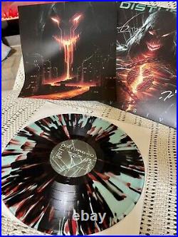 Disturbed Signed Album, Limited Splatter Vinyl LP, Take Back Your Life Tour