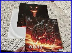 Disturbed Signed Album, Limited Splatter Vinyl LP, Take Back Your Life Tour