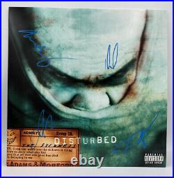 Disturbed Signed Autograph The Sickness Vinyl Album David Draiman +3 Beckett Loa