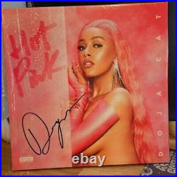 Doja Cat Signed Autographed Hot Pink Vinyl LP Album