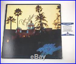 Don Felder The Eagles Signed Autographed Hotel California Vinyl Album Beckett