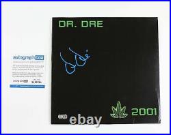 Dr. Dre Autographed Signed LP Chronic 2001 Album Vinyl ACOA RACC