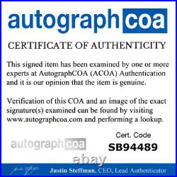 Dr. Dre Signed Autograph 2001 Vinyl Record Album LP NWA The Chronic Rap ACOA COA