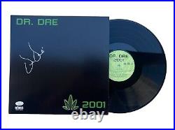 Dr. Dre Signed Autographed 2001 Vinyl LP Album JSA LOA Andre Young The Chronic