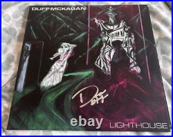 Duff Mckagan Signed Vinyl Album Lighthouse Guns N Roses With Proof