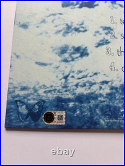 Ed O'brien Signed Blue Morpho Vinyl Album Radiohead Band Guitarist Solo Bas
