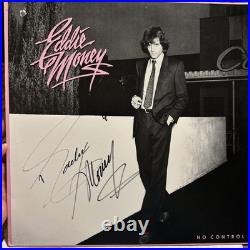 Eddie Money Signed Vinyl No Control Autograph Album Record Lp
