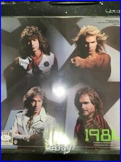 Eddie Van Halen VAN HALEN Signed Autograph 1984 Album Vinyl Record LP JSA