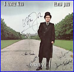 Elton John & Band Members Signed A Single Man Album (REAL)