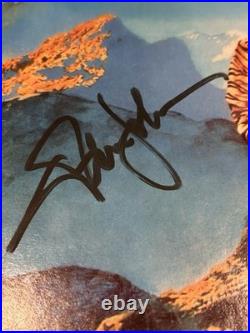 Elton John Caribou LP Record Album Autographed Signed Vinyl with Sleeve