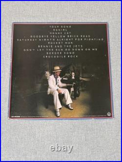 Elton John Signed Autograph Greatest Hits 1974 Vinyl LP Album-Scratches On Cover