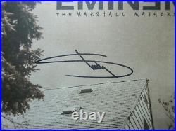 Eminem Signed Autographed'MARSHALL MATHERS Vinyl LP Album Beckett BAS Authentic