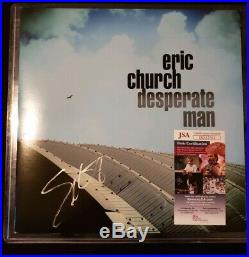 Eric Church Autographed Vinyl Album Jsa Certified Auto Read Streaky Autograph