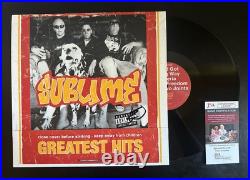 Eric Wilson Signed Sublime Greatest Hits Vinyl Record Album Lp Jsa Coa