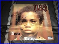 Extremely Rare Nas Signed Autographed'illmatic' Vinyl Album Record
