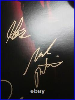 FOSTER THE PEOPLE Band SIGNED + FRAMED Sacred Hearts Club Vinyl Record Album